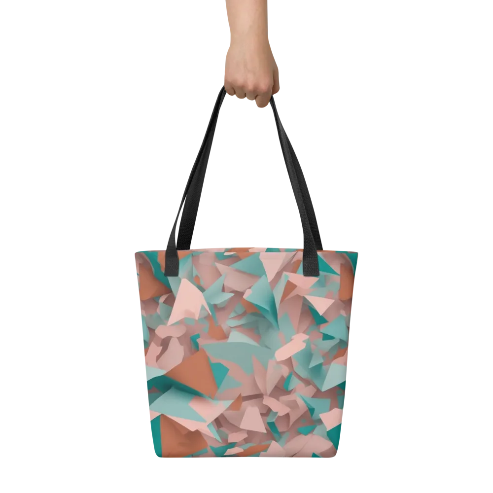 Mint Shatter on Tote Bag — Front
