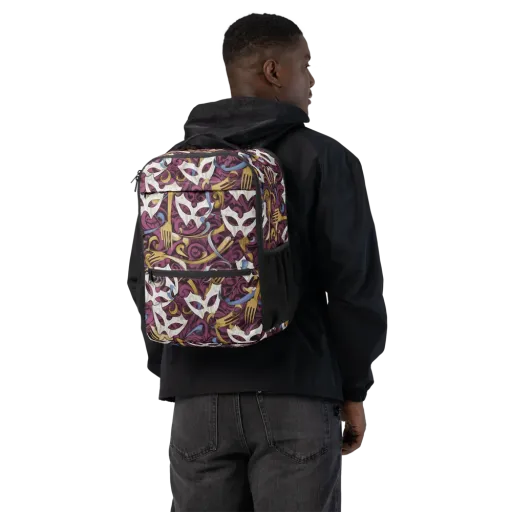 Masquerade Baroque on a Utility Backpack