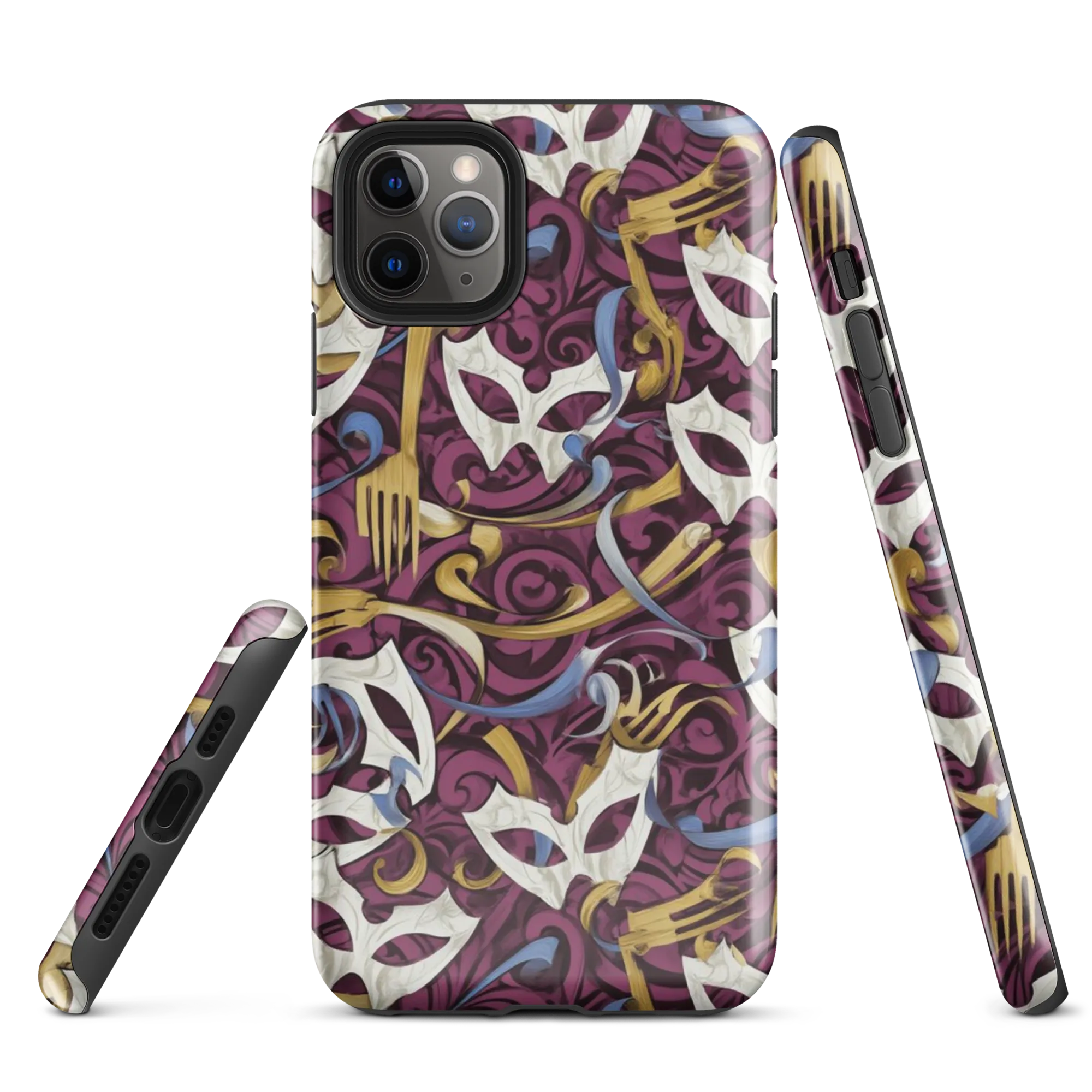 Masquerade Baroque on Tough Case for iPhone® — Front