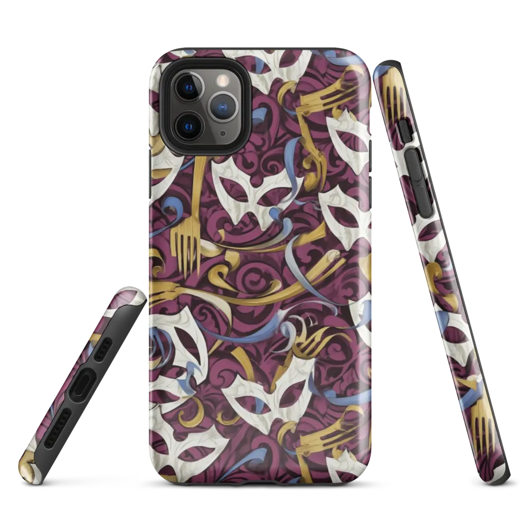 Masquerade Baroque on Tough Case for iPhone® — Front