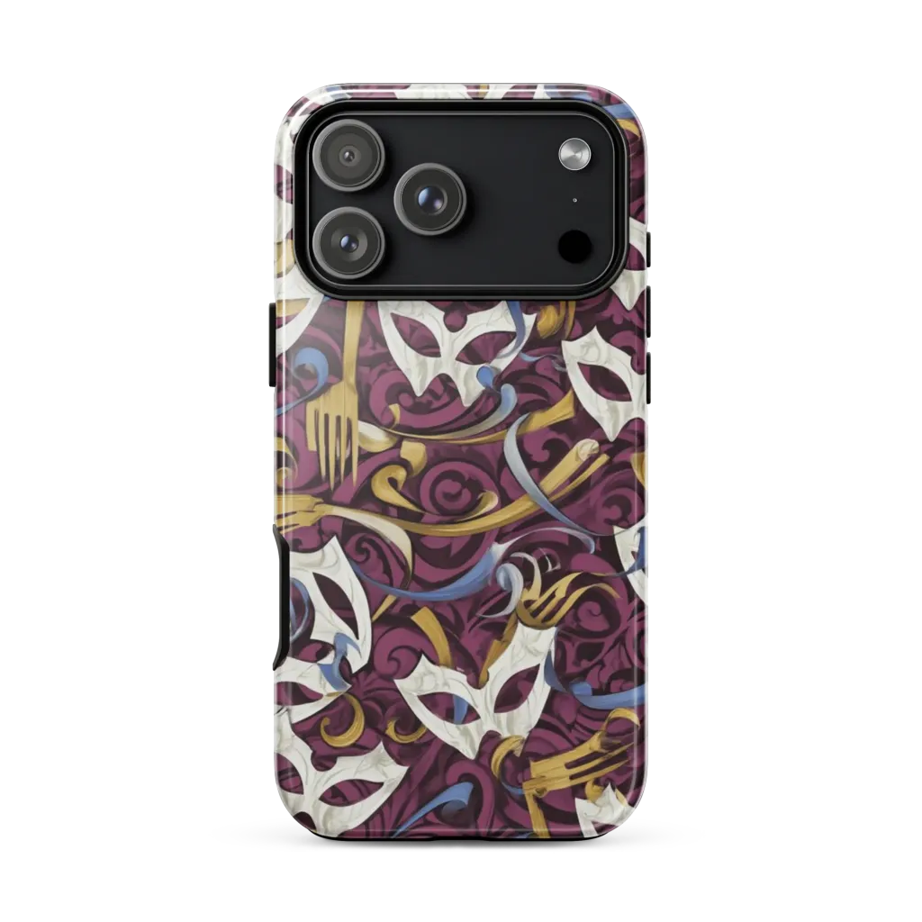 Masquerade Baroque on Tough Case for iPhone® — Front