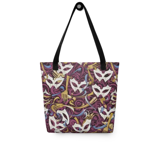 Masquerade Baroque on a Tote Bag