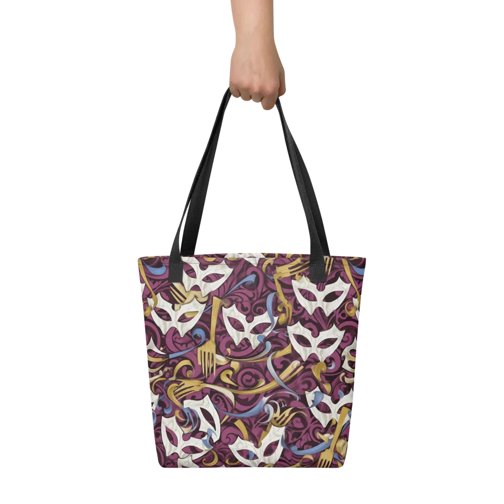 Masquerade Baroque on Tote Bag — Front