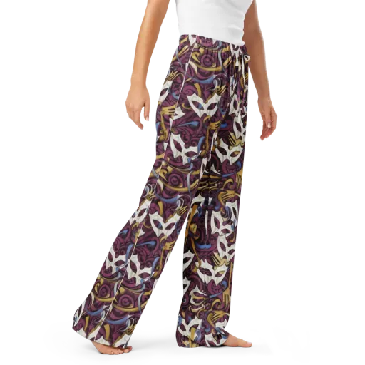 Masquerade Baroque on a Women's Pajama Pants