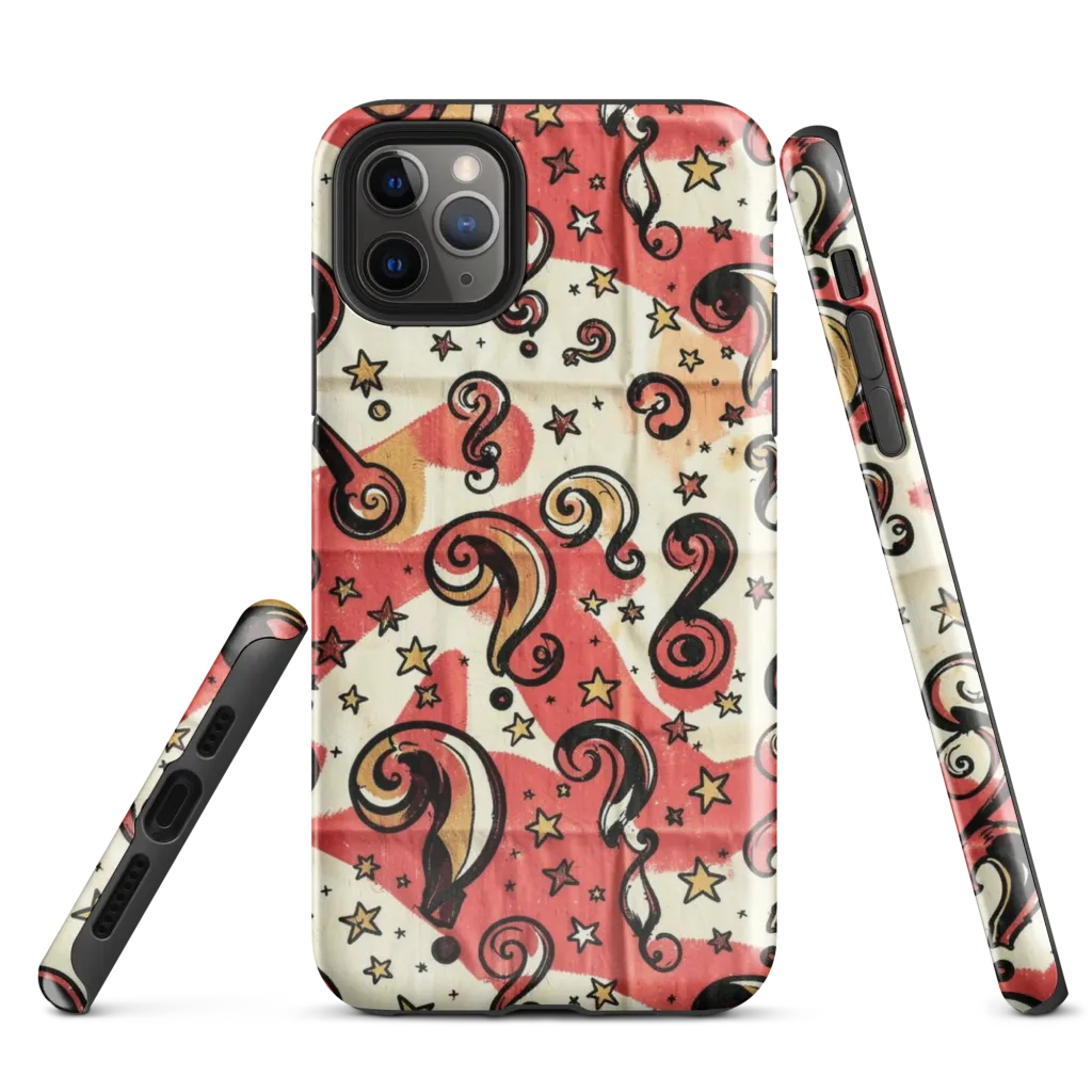 Starry Whimsy on Tough Case for iPhone® — Front