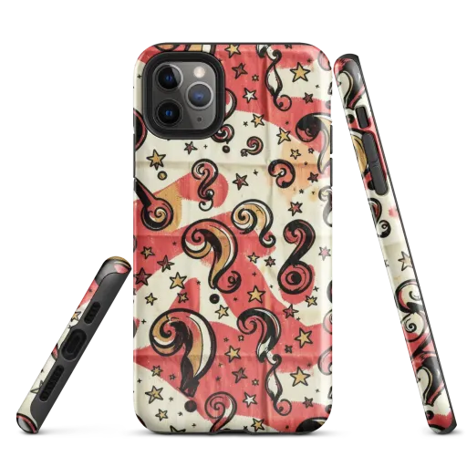 Starry Whimsy on a Tough Case for iPhone®