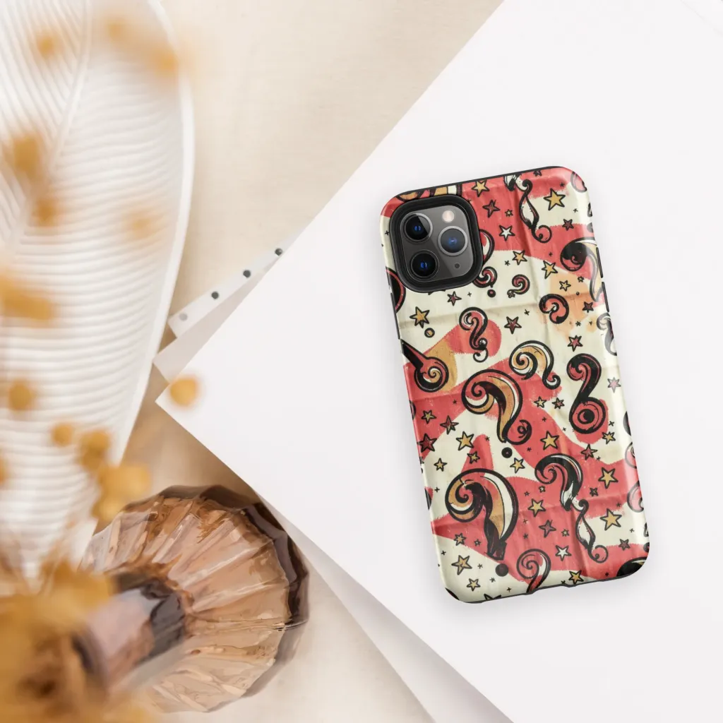 Starry Whimsy on Tough Case for iPhone® — Front