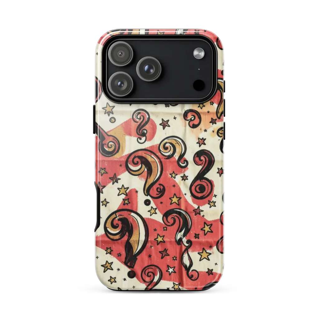 Starry Whimsy on Tough Case for iPhone® — Front
