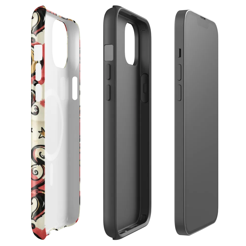 Starry Whimsy on MagSafe Tough Case for iPhone® — Front