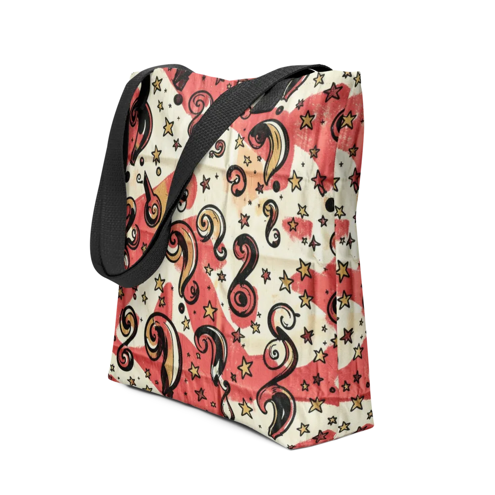 Starry Whimsy on Tote Bag — Front