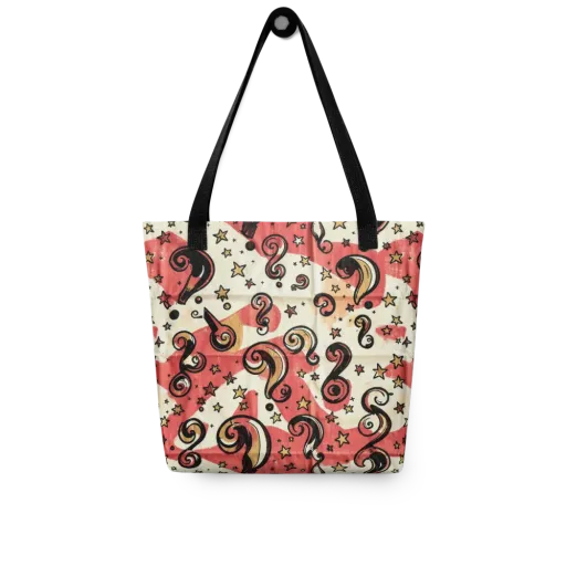 Starry Whimsy on a Tote Bag