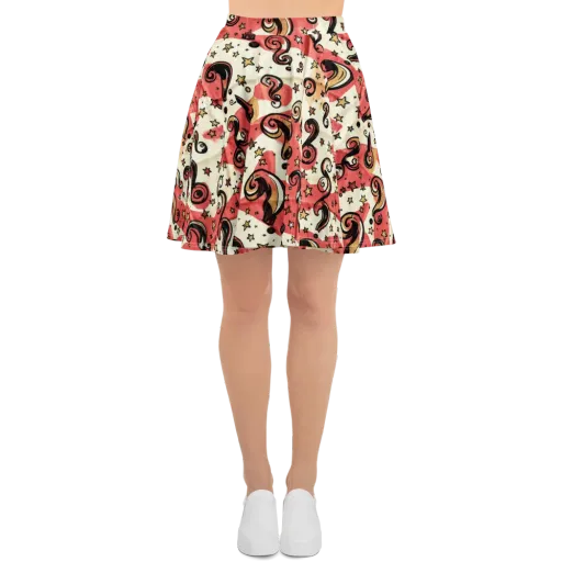 Starry Whimsy on a Skater Skirt