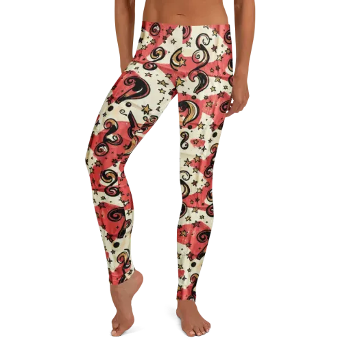 Starry Whimsy on a Leggings