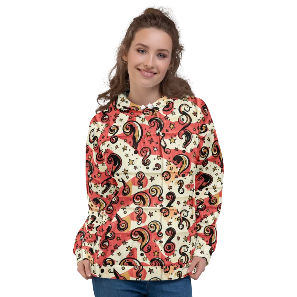 Starry Whimsy on Hoodie — Front