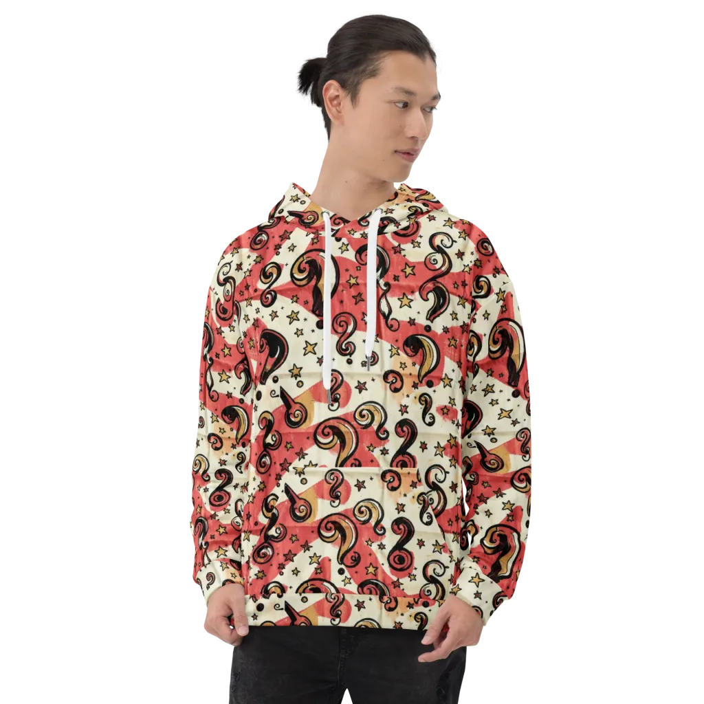Starry Whimsy on Hoodie — Front