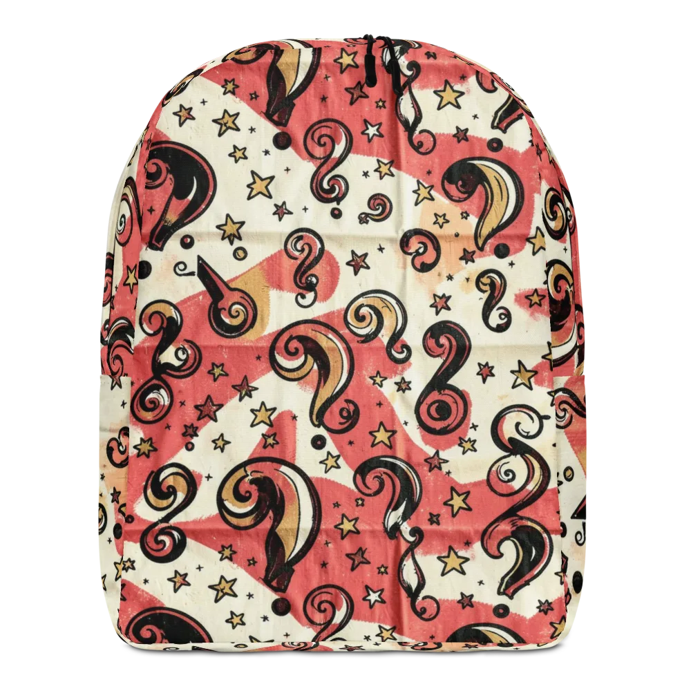 Starry Whimsy on Minimalist Backpack — Front
