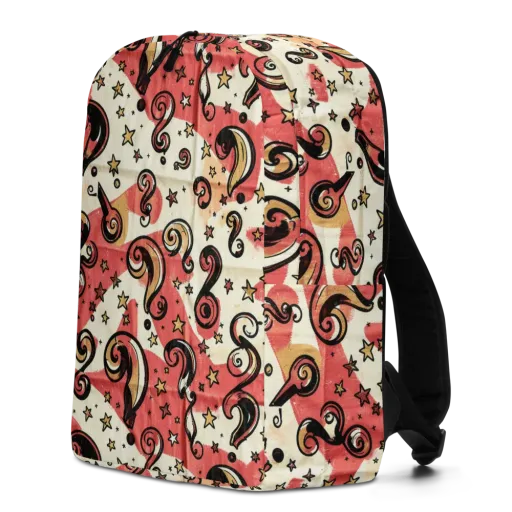 Starry Whimsy on a Minimalist Backpack