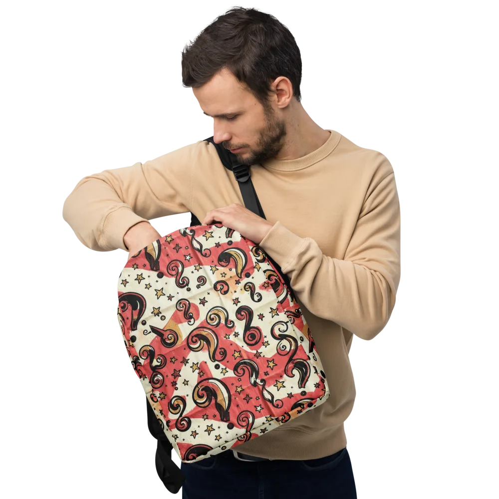 Starry Whimsy on Minimalist Backpack — Front