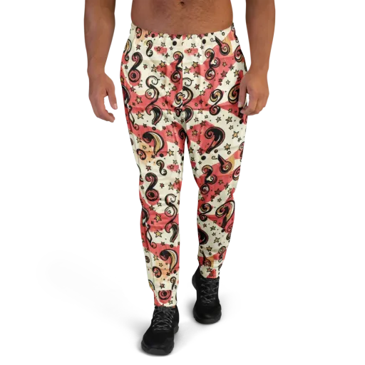 Starry Whimsy on a Men's Joggers