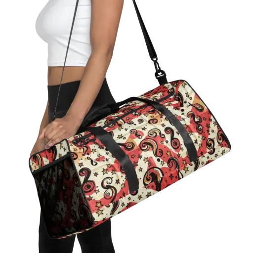 Starry Whimsy on a Duffle Bag