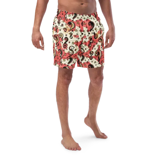Starry Whimsy on a Swim Trunks