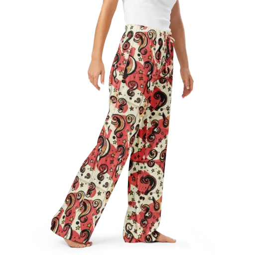 Starry Whimsy on a Women's Pajama Pants