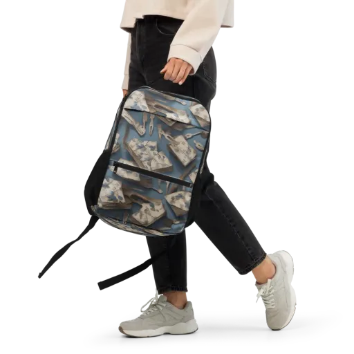 Blueberry Notation on a Utility Backpack