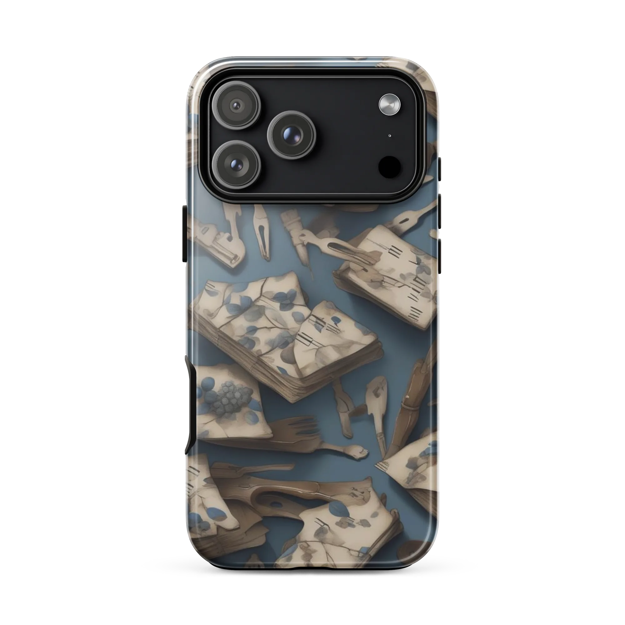Blueberry Notation on Tough Case for iPhone® — Front