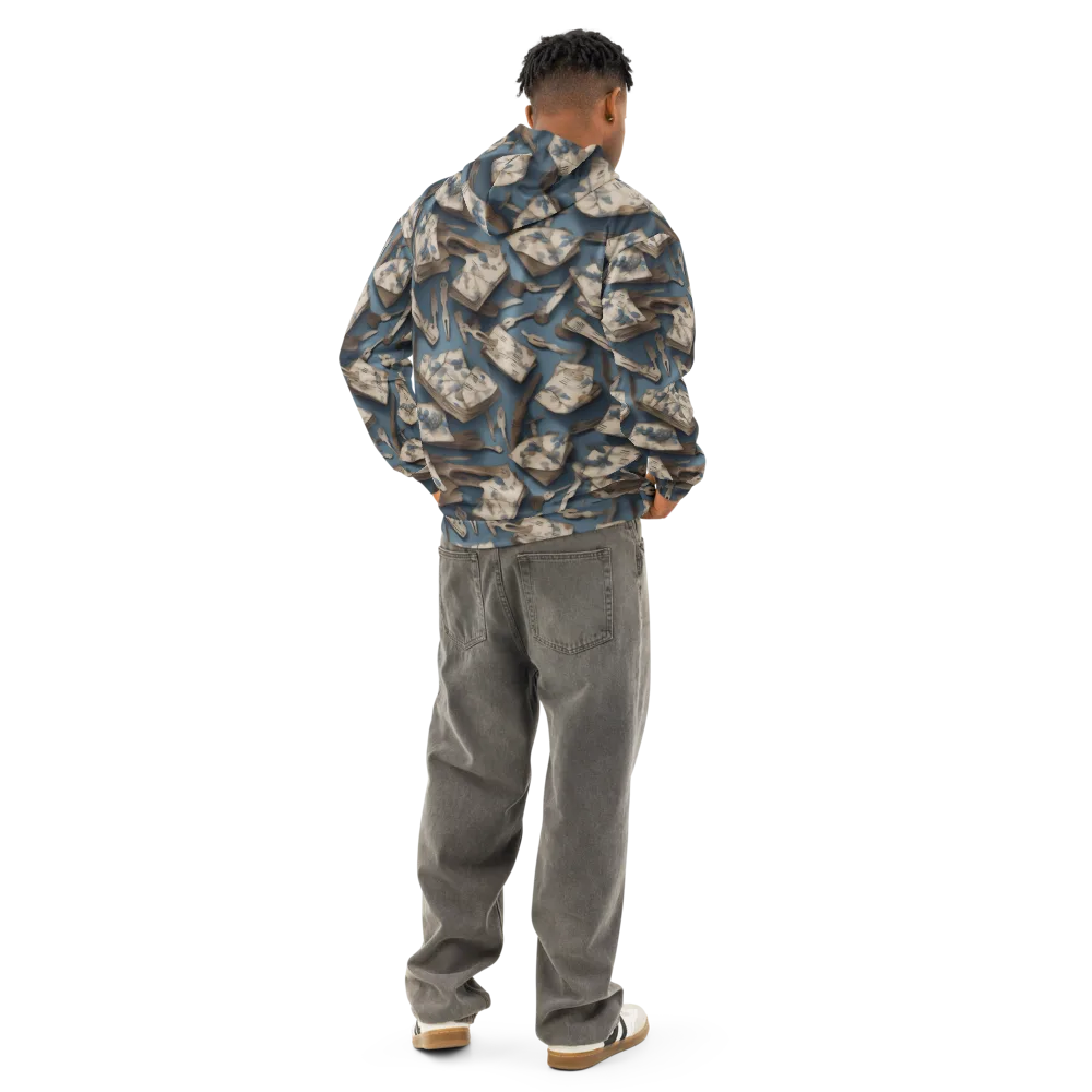 Blueberry Notation on Cotton Hoodie — Back