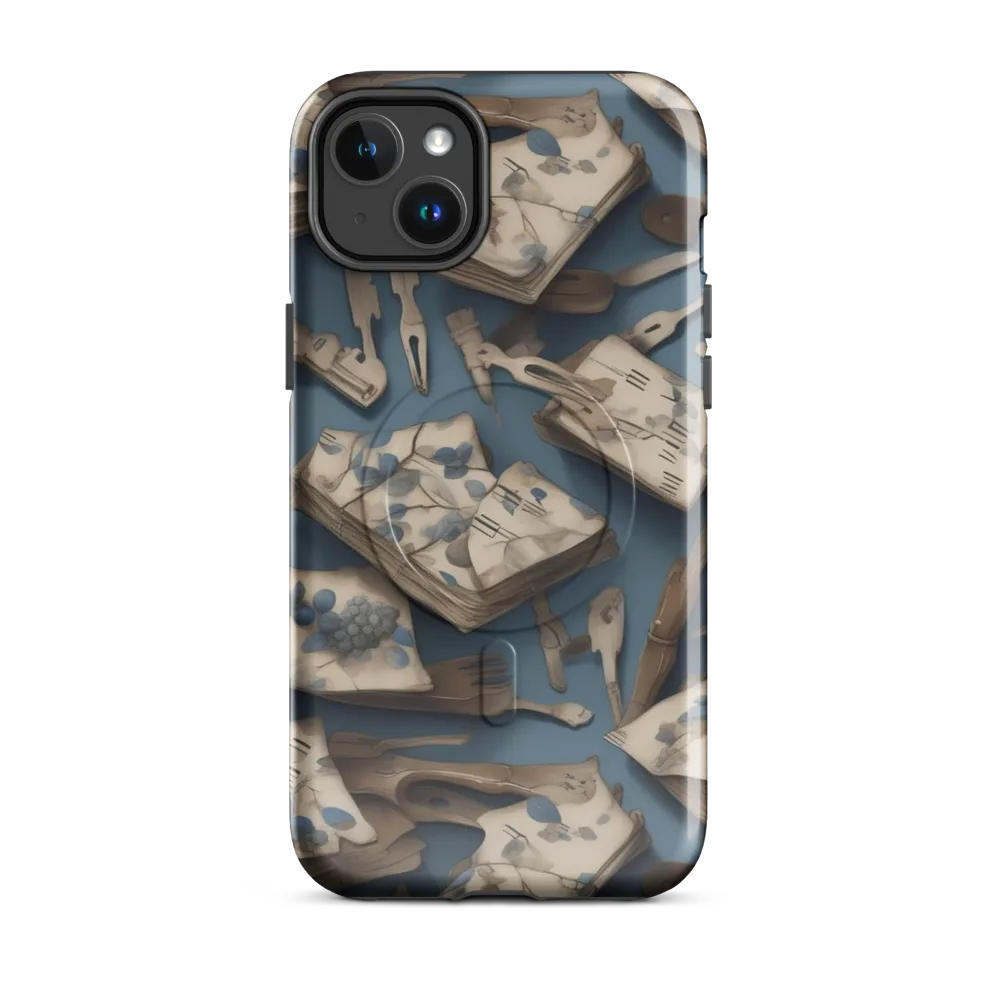 Blueberry Notation on MagSafe Tough Case for iPhone® — Front