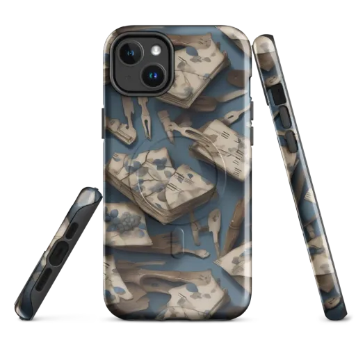 Blueberry Notation on a MagSafe Tough Case for iPhone®