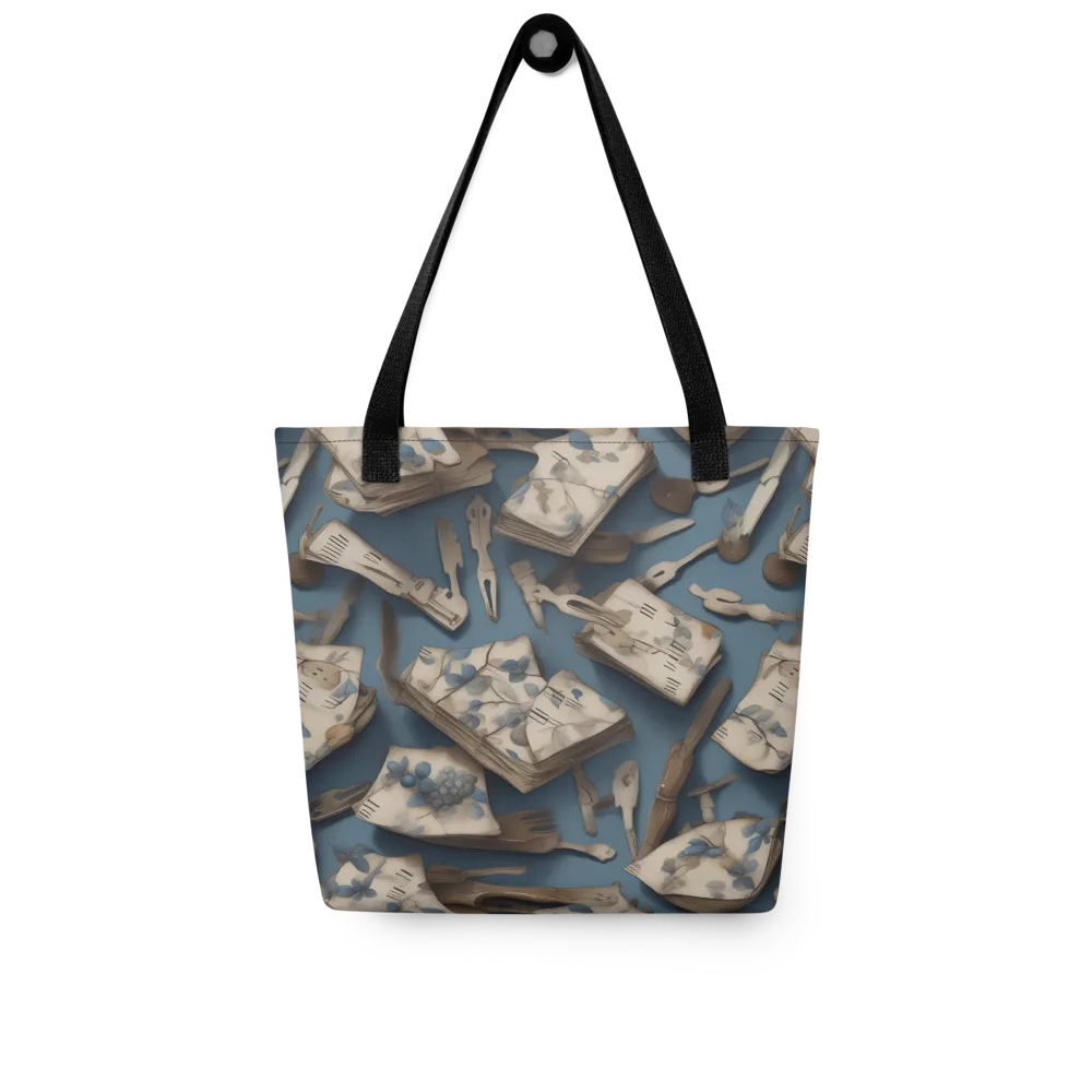 Blueberry Notation on Tote Bag — Front