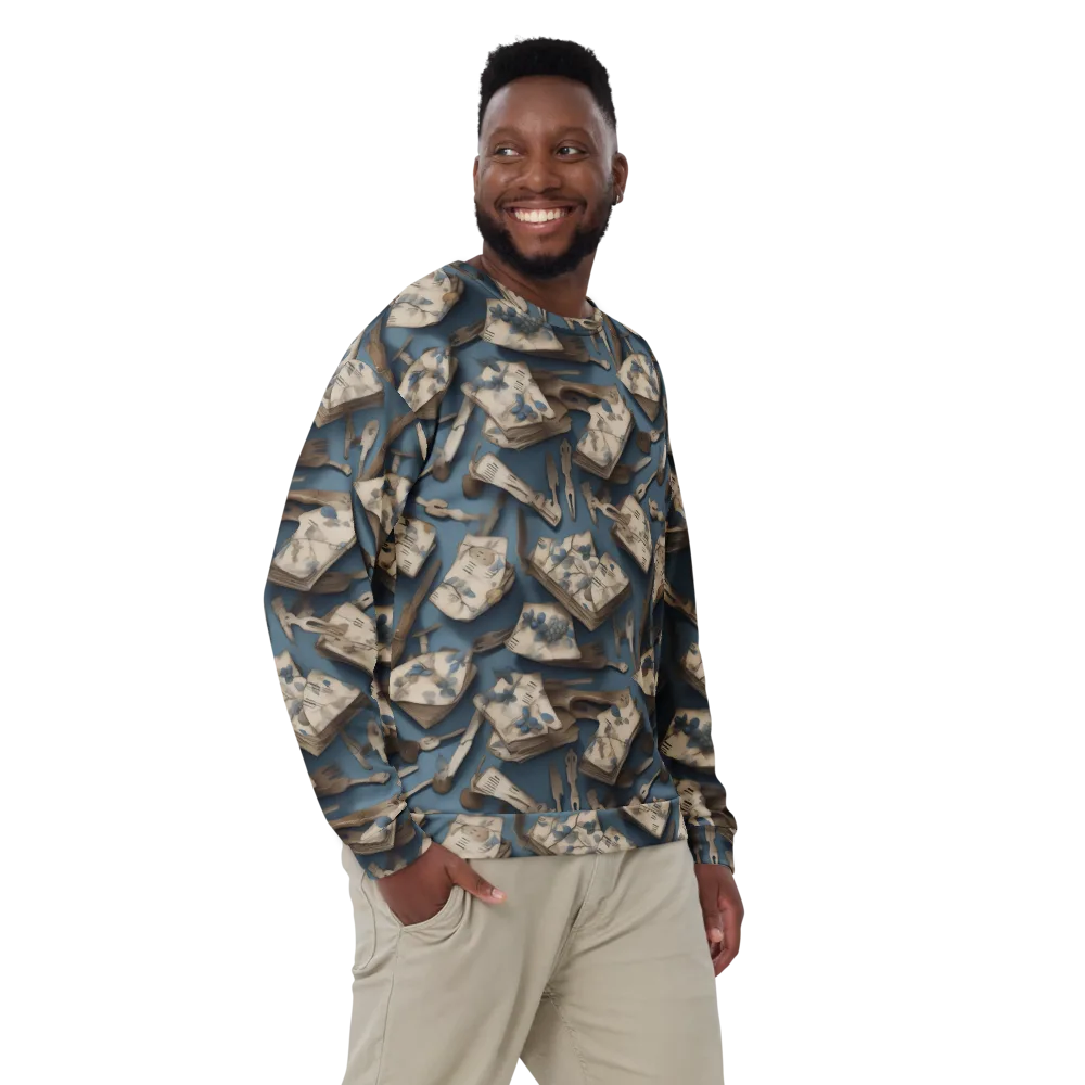 Blueberry Notation on Sweatshirt — Front