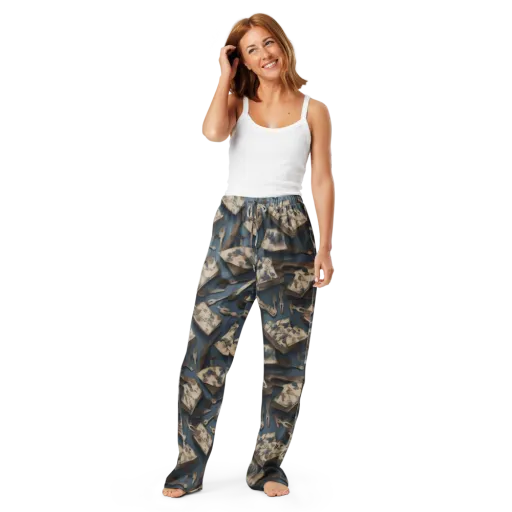 Blueberry Notation on a Women's Pajama Pants