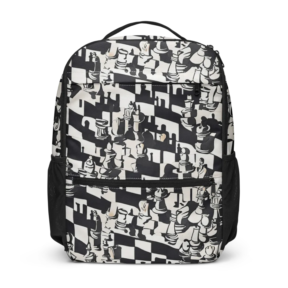 Checkmate Noir on Utility Backpack — Front