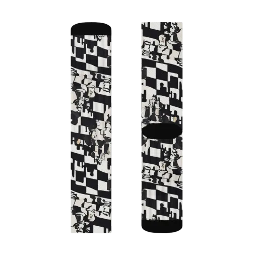 Checkmate Noir on a Socks