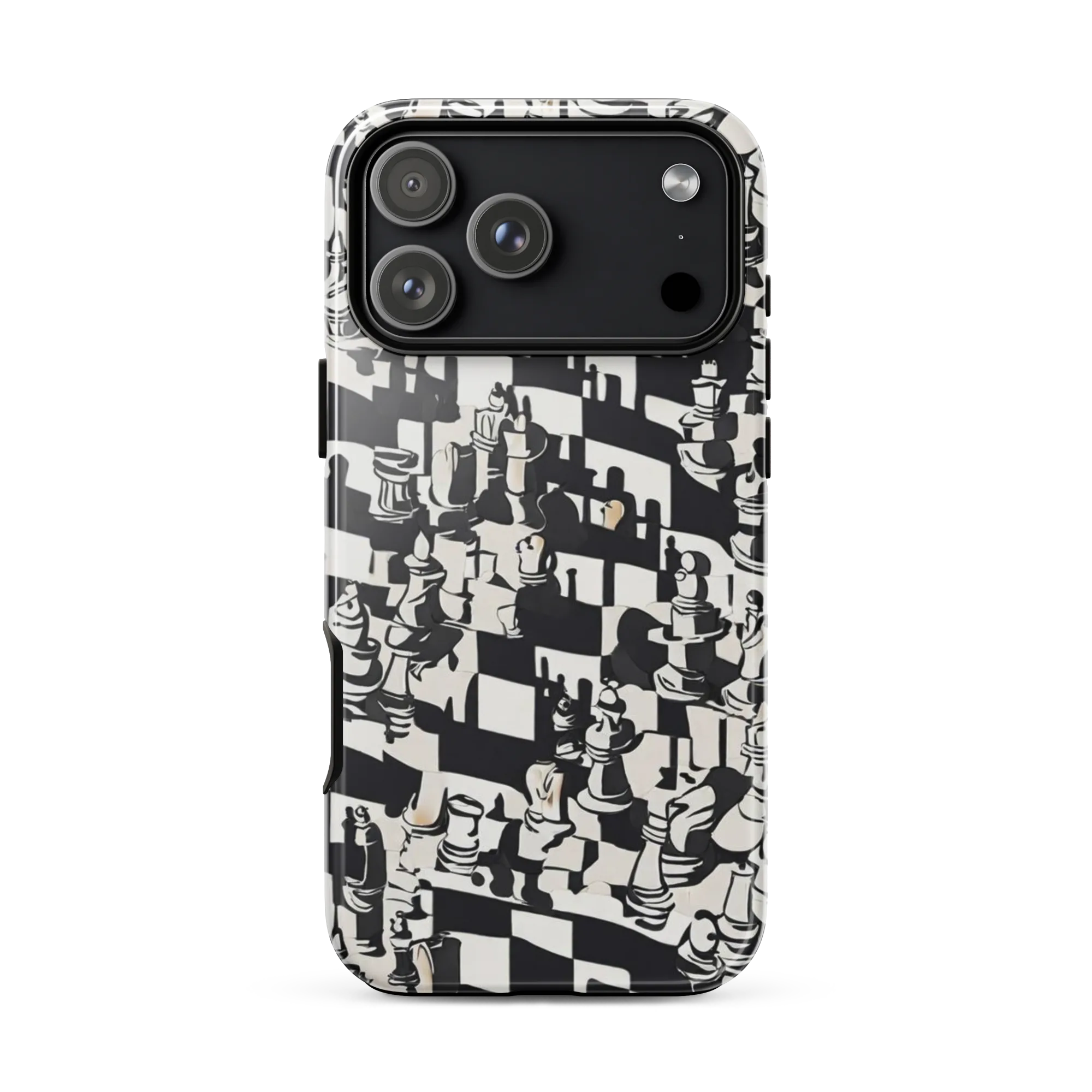 Checkmate Noir on Tough Case for iPhone® — Front