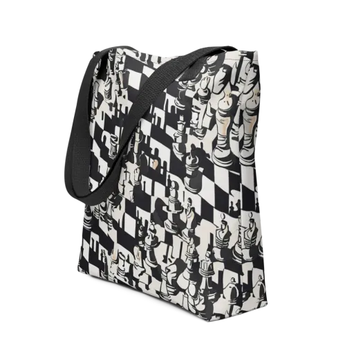 Checkmate Noir on a Tote Bag
