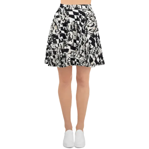 Checkmate Noir on a Skater Skirt