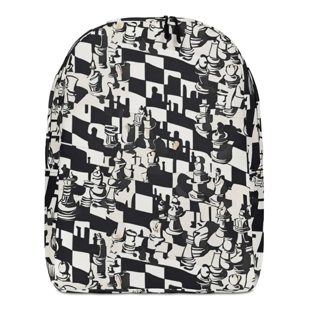 Checkmate Noir on Minimalist Backpack — Front