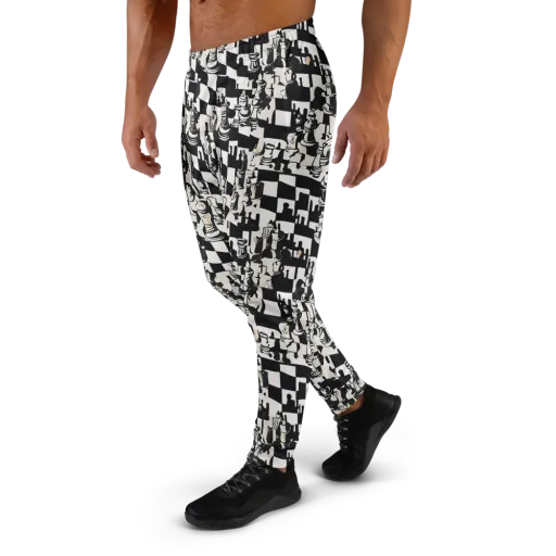Checkmate Noir on a Men's Joggers