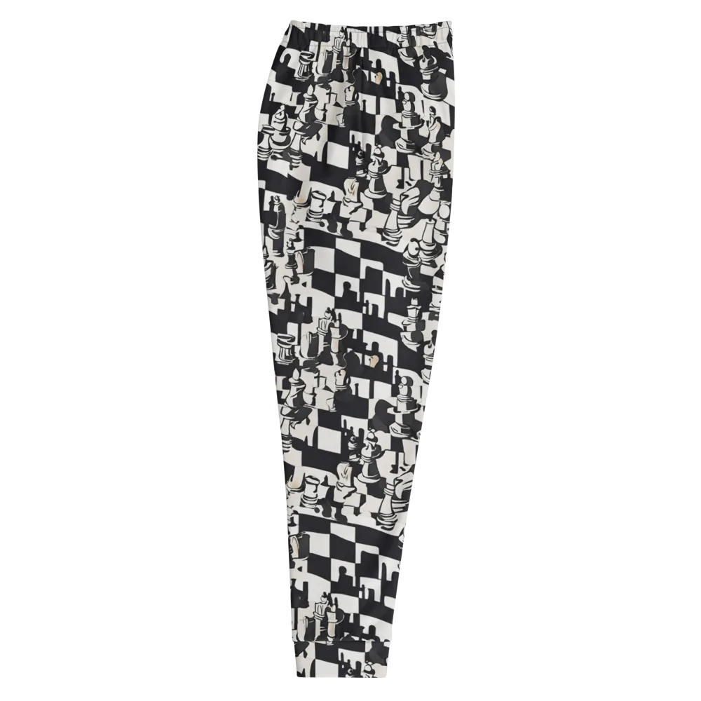 Checkmate Noir on Men's Joggers — Right
