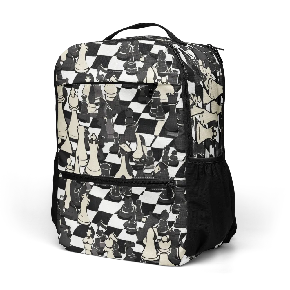 Ivory Gambit on Utility Backpack — Left Front
