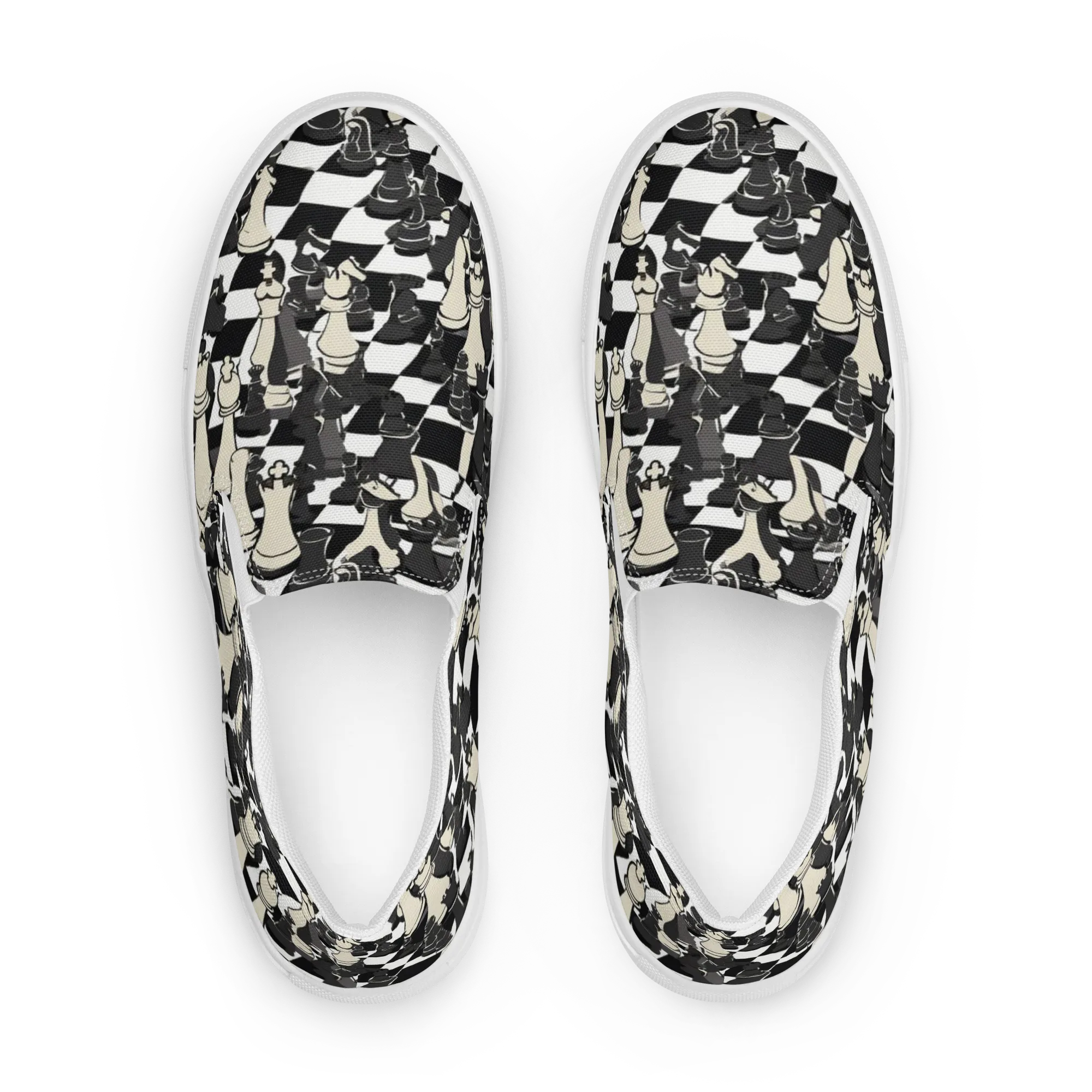 Ivory Gambit on Women's Slip-On Canvas Shoes — Front