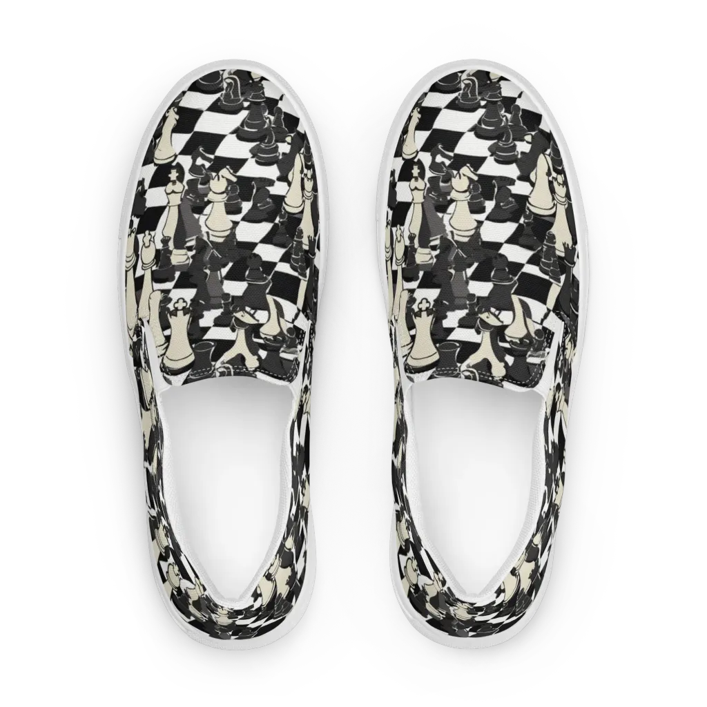 Ivory Gambit on Women's Slip-On Canvas Shoes — Front