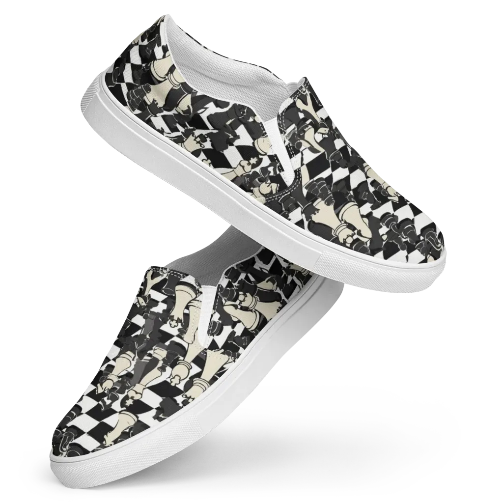 Ivory Gambit on Women's Slip-On Canvas Shoes — Front