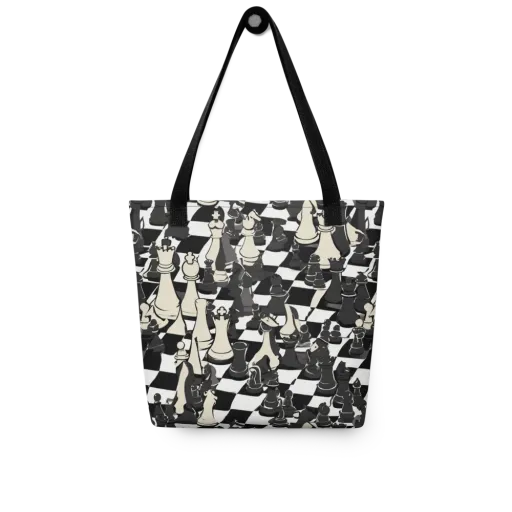 Ivory Gambit on a Tote Bag