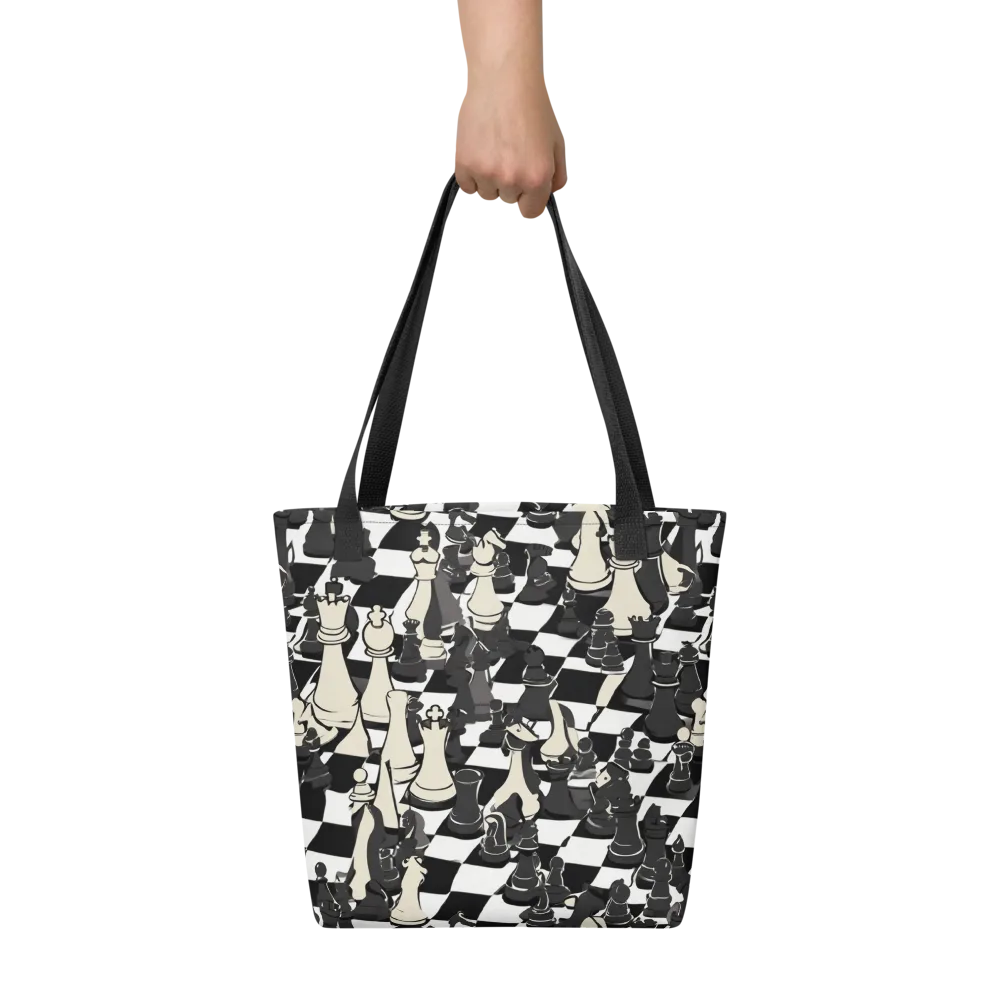 Ivory Gambit on Tote Bag — Front