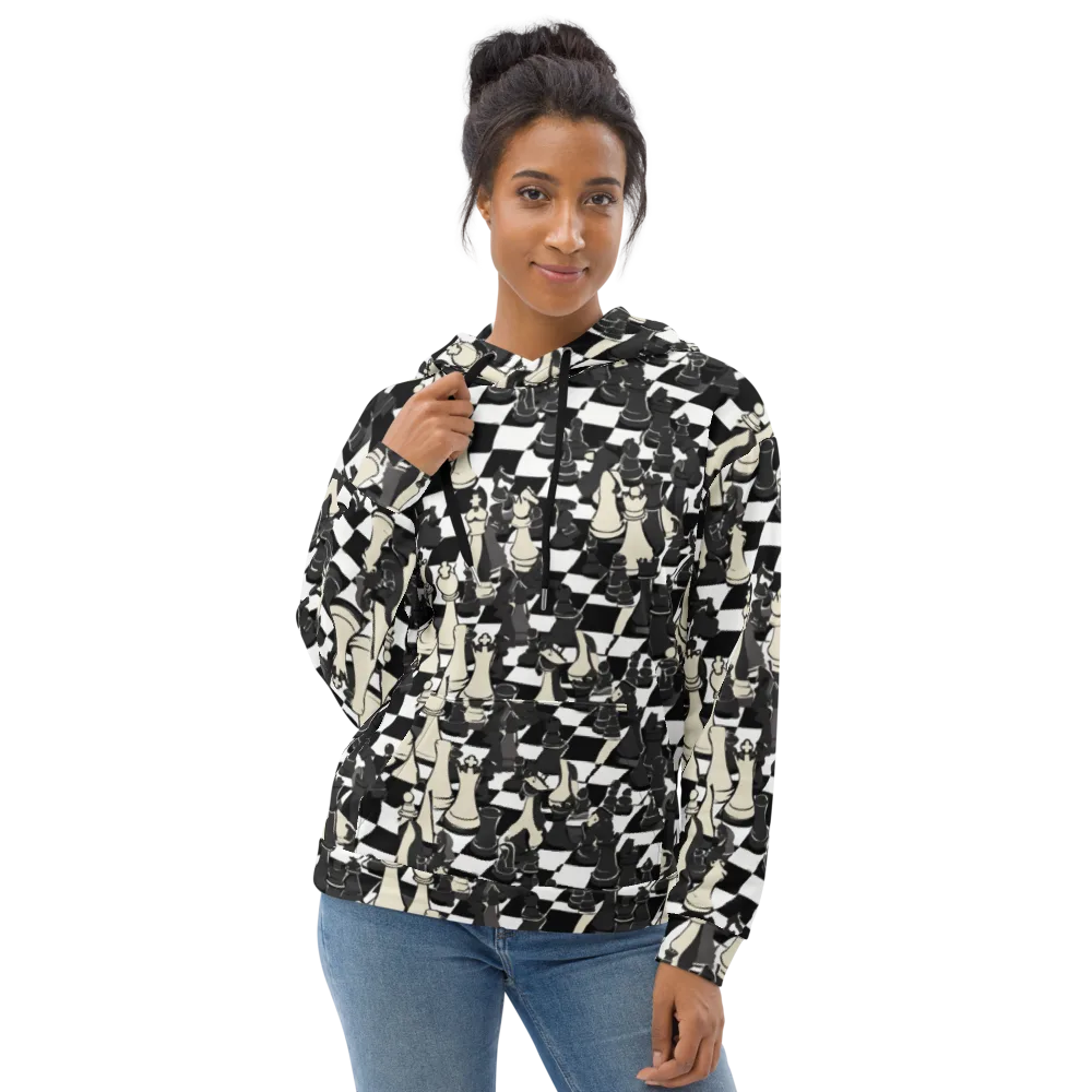 Ivory Gambit on Hoodie — Front