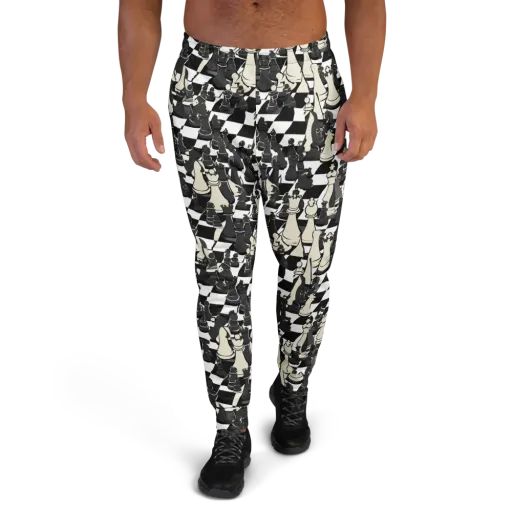 Ivory Gambit on a Men's Joggers
